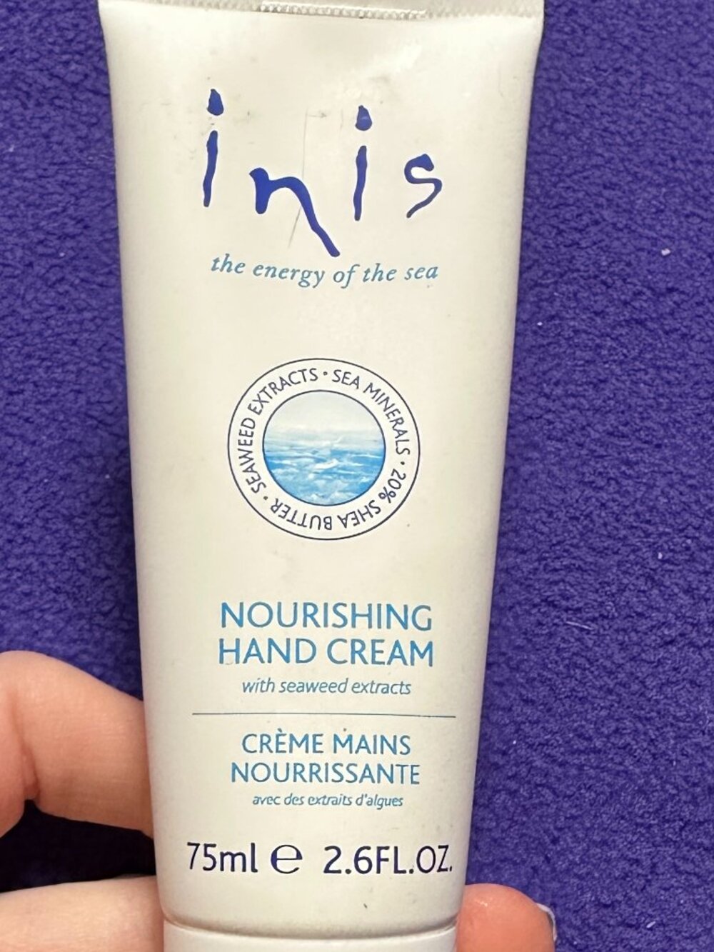 Inis the Energy of the Sea - Nourishing Hand Cream Travel Size for Women and Men